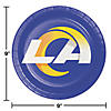 Nfl Los Angeles Rams Paper Plates - 24 Ct. Image 1
