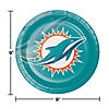 Nfl Miami Dolphins Paper Plate And Napkin Party Kit Image 2