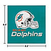 Nfl Miami Dolphins Paper Plate And Napkin Party Kit Image 4