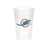 Nfl Miami Dolphins Plastic Cups 24 Count Image 1
