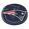 Nfl New England Patriots Paper Oval Plates - 24 Ct. Image 1