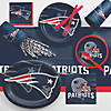 Nfl New England Patriots Paper Oval Plates - 24 Ct. Image 2