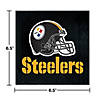 Nfl Pittsburgh Steelers Paper Plate And Napkin Party Kit Image 4