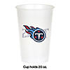 Nfl Tennessee Titans Plastic Cups - 24 Ct. Image 1