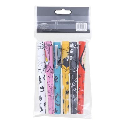 Nightmare Before Christmas Collectible Pen 6 Pack Image 1