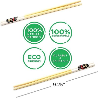 Ninja Bamboo Chopstick Set of 5 Image 2