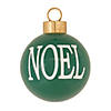 Noel And Joy Ball Ornament (Set Of 6) 5"D Resin Image 2