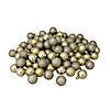 Northlight 1.5" Champagne Gold Shatterproof 4-Finish Christmas Ball Ornaments, 96 Count Image 1