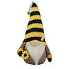Northlight 10.75" bumblebee and sunflower springtime gnome Image 1