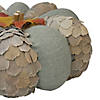 Northlight 10" Green and Brown Autumn Harvest Tabletop Pumpkin Image 2