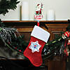 Northlight 10" Pepsi-Cola Santa Claus Christmas Stocking Holder Image 1
