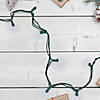 Northlight 100 White LED Wide Angle Christmas Lights - 33 ft Green Wire Image 1