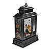 Northlight 11.5" LED Black Halloween Lantern with Pumpkin Couple Image 2