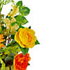 Northlight 13" potted ranunculus and rose floral spring table top decoration Image 2