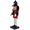 Northlight 14" Red and Blue Wooden Christmas Nutcracker Baseball Player Image 3