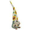 Northlight 15.5" welcome to our home spring gnome with sunflower hat Image 2
