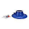 Northlight 15" Blue Leaf Eater with 3 Swivel Wheels and Brushes Swimming Pool Vacuum Head Image 1