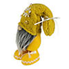 Northlight 15" yellow sherpa bumblebee and daisy springtime gnome Image 2