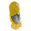 Northlight 15" yellow sherpa bumblebee and daisy springtime gnome Image 3