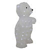 Northlight - 16.5" Lighted Commercial Grade Acrylic Polar Bear Christmas Display Decoration Image 1