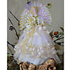 Northlight 16" White and Gold Pre-Lit Angel Christmas Tree Topper Image 2