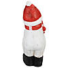 Northlight 17" White and Red Snowman Christmas Tabletop Decoration Image 2