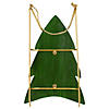 Northlight 18.25" Green Wooden "BELIEVE" Christmas Snow Sled Decoration Image 2