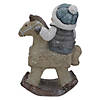 Northlight - 18" Boy on Rocking Horse Christmas Tabletop Figure Image 3