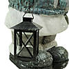Northlight - 18" Snowy Woodlands Little Girl Holding Tea Light Lantern Christmas Figurine Image 2