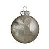 Northlight 2.5" Shiny and Matte Silver Glass Ball Christmas Ornaments, 40 Count Image 2