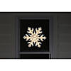 Northlight 20" Lighted Snowflake Christmas Window Silhouette Decoration Image 1