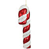 Northlight 22" Shatterproof Candy Cane with Green Glitter Commercial Christmas Ornament Image 1