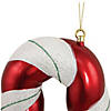 Northlight 22" Shatterproof Candy Cane with Green Glitter Commercial Christmas Ornament Image 2