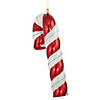 Northlight 22" Shatterproof Candy Cane with Green Glitter Commercial Christmas Ornament Image 4