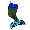 Northlight 24" Green and Black Sequined Iridescent Mermaid Christmas Stocking Image 2