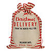 Northlight 27" Christmas Delivery Tie Gift Bag Image 1