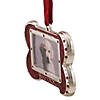 Northlight 3" Red and Silver-Plated Best Dog Bone Christmas Ornament with European Crystals Image 2