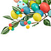 Northlight 32" colorful easter egg pillar candle holder centerpiece Image 4
