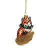 Northlight 4.5" Fox with Faux Fur Tail Christmas Ornament Image 1