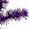 Northlight 4' Purple Artificial Tinsel Christmas Tree  Unlit Image 3