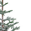Northlight 4' Snow Covered Frosted Pine Artificial Christmas Tree with Jute Base - Unlit Image 2