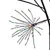 Northlight 5' LED Lighted Christmas Fireworks Tree  Multi-Color Lights Image 2