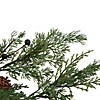 Northlight 5' x 10" Pine and Blueberry Christmas Garland with Pinecones  Unlit Image 2