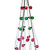 Northlight - 6' Multi-Colored Pre-Lit Cone Christmas Tree Outdoor Decoration Image 1