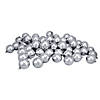 Northlight 60ct Silver Shatterproof Shiny Christmas Ball Ornaments 2.5" (60mm) Image 1