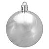 Northlight 60ct Silver Shatterproof Shiny Christmas Ball Ornaments 2.5" (60mm) Image 2