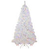 Northlight 7.5' Pre-Lit Seneca White Spruce Artificial Christmas Tree  Dual Function LED Lights Image 2