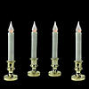 Northlight 8.5" LED Flickering Window Christmas Candle Lamps with Timer, Set of 4 Image 1