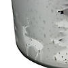 Northlight - 9.5" Gray and Silver Tree Silhouette Mercury Glass Christmas Pillar Candle Holder Image 2