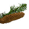 Northlight 9' x 10" Dakota Red Pine Artificial Christmas Garland - Unlit Image 2